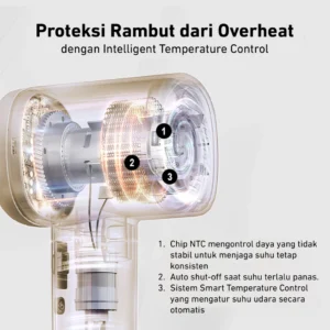 panasonic eh ne6m c443 hair dryer ionity / pengering rambut garansi resmi original