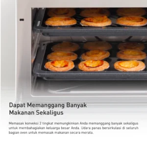 panasonic nu sc280wtte convection steam cubie oven [31 l] garansi resmi original