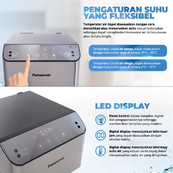 anasonic ny wdb91das touchless water dispenser bottom loading garansi resmi original