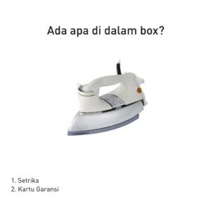 panasonic ni 22awtsr dry iron ivory garansi resmi original