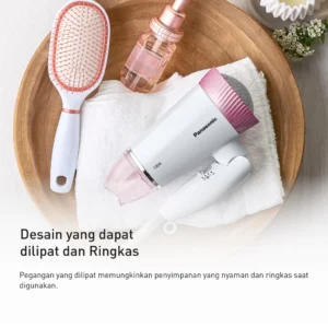 panasonic eh nd56 p415 hair dryer 3 speed selections pink garansi resmi original