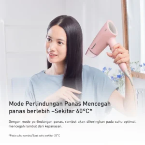 panasonic eh nd37 p415 hair dryer basic series pink garansi resmi original