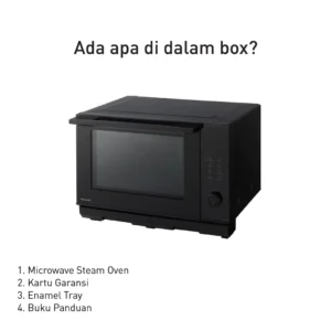 panasonic nn ds59nbtte multifunction steam grill microwave oven [27l] garansi resmi original
