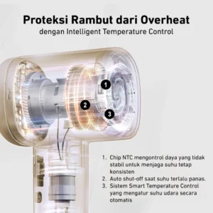 panasonic eh ne6m a443 hair dryer ionity / pengering rambut garansi original resmi