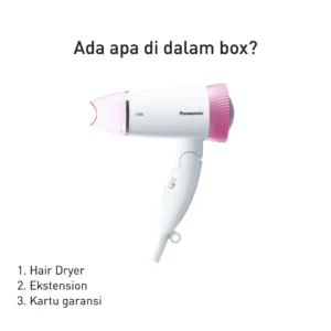 panasonic eh nd56 p415 hair dryer 3 speed selections pink garansi resmi original