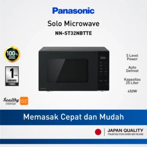 panasonic nn st32nbtte microwave [25 l] garansi resmi original