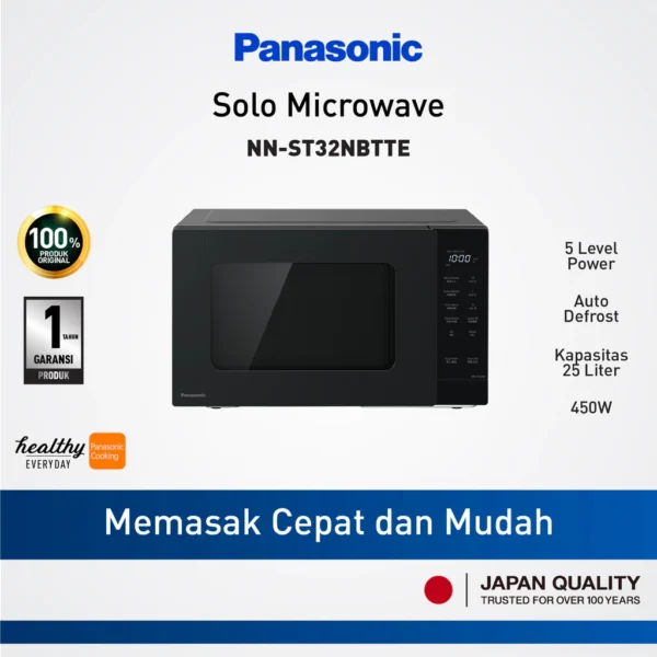 panasonic nn st32nbtte microwave [25 l] garansi resmi original