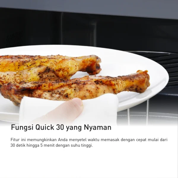 panasonic nn gt65jbtte microwave grill series inverter [31 l] garansi resmi original