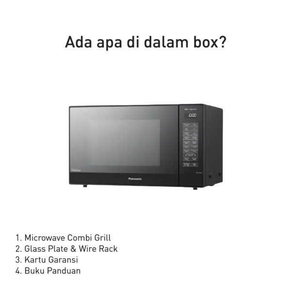 panasonic nn gt65jbtte microwave grill series inverter [31 l] garansi resmi original