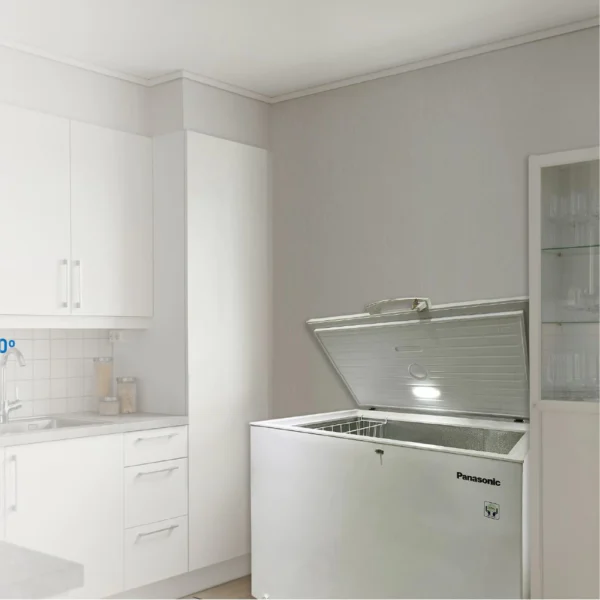 panasonic nr fc201m w chest freezer 200 liter garansi resmi original