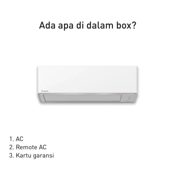 panasonic cs/cu pn5akj ac & purifier low voltage + nanoe x [0.5 pk] garansi resmi original
