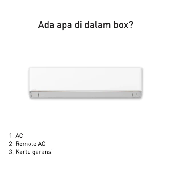 panasonic cs/cu pn18akj ac & purifier low voltage + nanoe x [2 pk] garansi resmi original