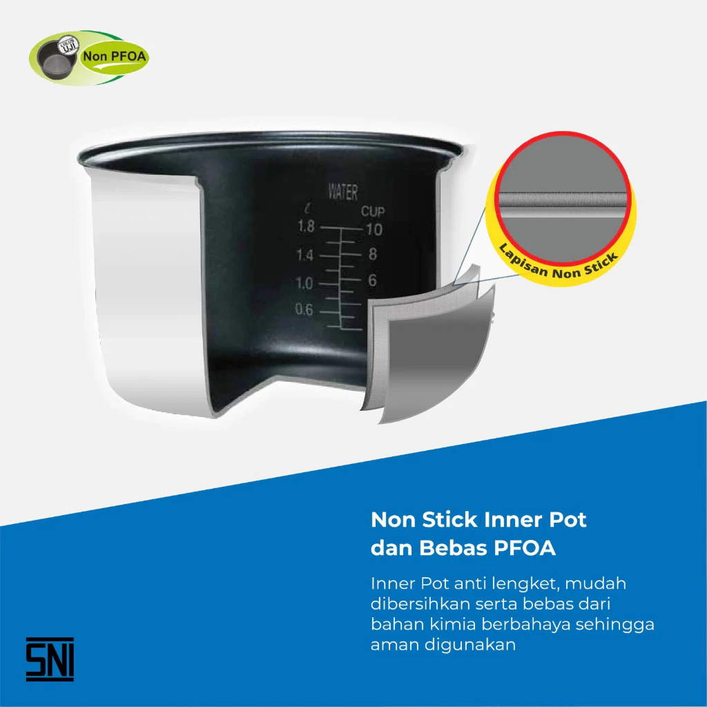 magic com miyako mcm508btkwyg rice cooker 1.8 liter motif batik 395 watt garansi resmi original
