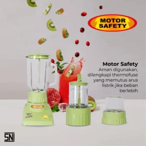 blender miyako bl302gsg (kaca) hijau [1l]