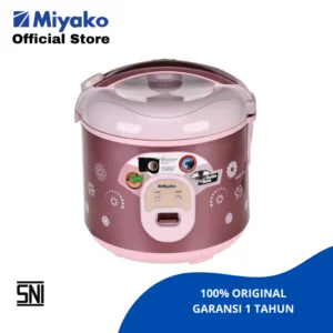 magic com miyako mcm18bhb nanoal berlian hitam rice cooker 1.8 liter 3in1 magic warmer plus garansi resmi original