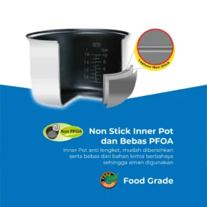 magic warmer plus miyako mcm528sb magic com 1,8 liter rosegold garansi resmi original