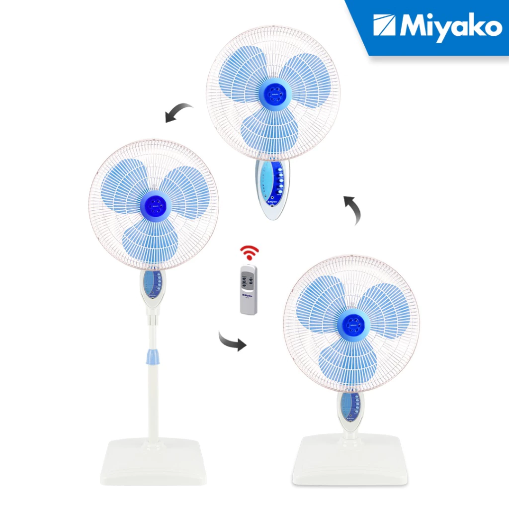 kipas angin miyako tjr101pl 3 in 1 fan 16 inch garansi resmi original