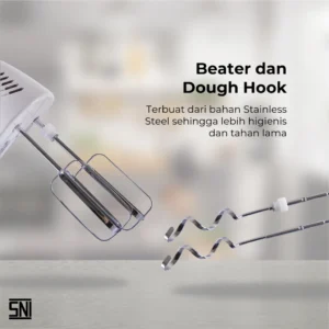 hand mixer miyako hm620 mixer tangan pengaduk bahan makanan