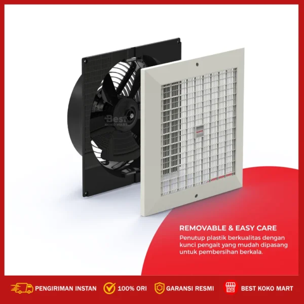 maspion exhaust fan cef 20 / kipas angin hexos plafon 8 inch garansi resmi original
