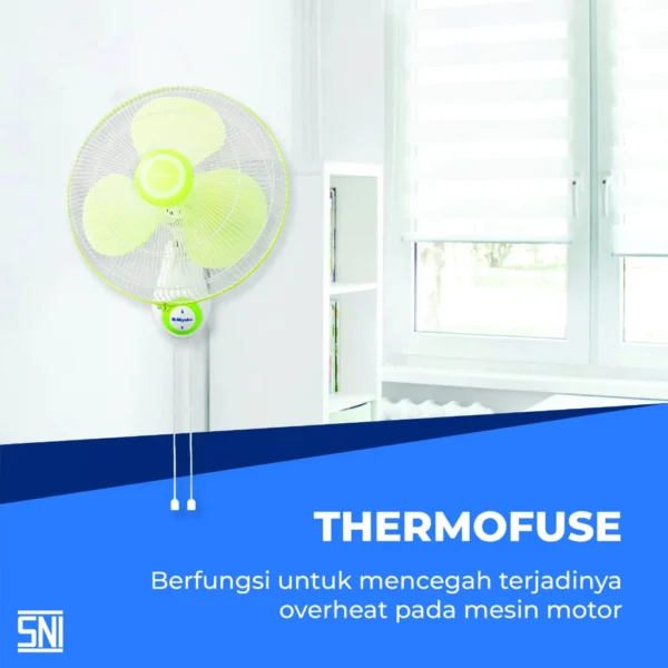 kipas angin miyako kaw1662gb kipas dinding 16 inc wall fan 3 baling baling kaw 1662 gb garansi resmi original