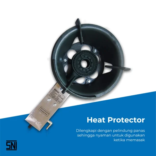 kompor gas komersil miyako mh388 1 tungku garansi resmi original