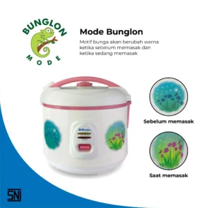 magic com miyako mcm507bgl magic warmer plus [1.8 l] rice cooker garansi resmi original