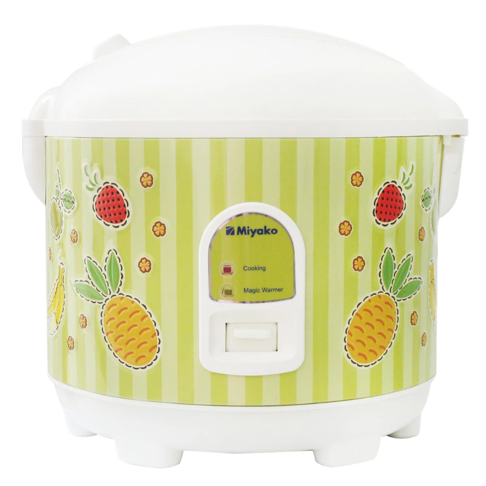 magic com miyako mcm528 rice cooker 1.8 liter anti lengket 3 in 1 magic warmer plus garansi resmi original