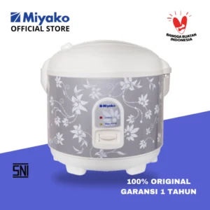 magic com miyako mcm528 rice cooker 1.8 liter anti lengket 3 in 1 magic warmer plus garansi resmi original