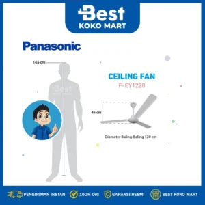panasonic f ey1220 w ceiling fan warna putih industrial ceiling fan garansi resmi original