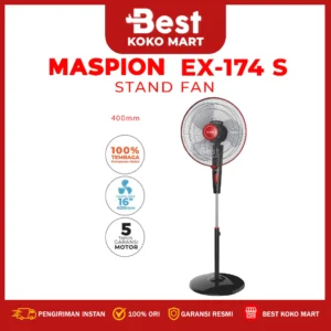 maspion kipas angin berdiri / stand fan 16 inch ex 174 original