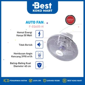 panasonic 16" 16 inch feq405 feq 405 kipas angin orbit garansi resmi original
