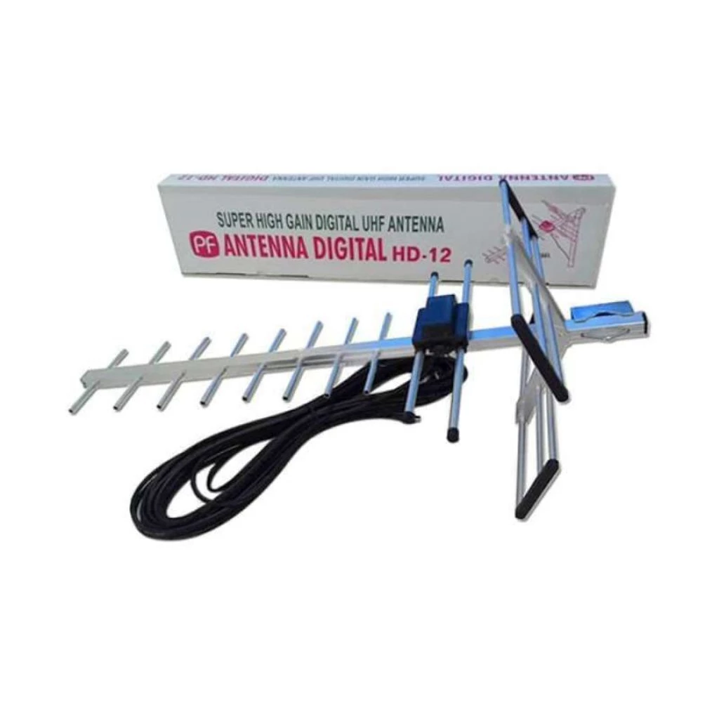 antena tv pf antenna digital hd12 outdoor plus kabel 10 m garansi resmi original antena tv pf antenna digital hd12 outdoor plus kabel 10 m garansi resmi original