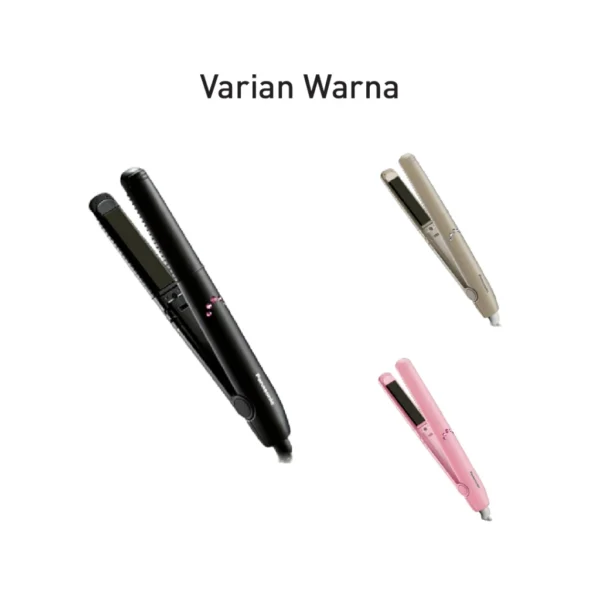 panasonic eh hv11 k415 hair straightener ceramic plate black garansi resmi original