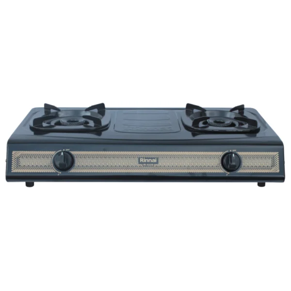 rinnai kompor gas 2 tungku ri 522 s garansi resmi original