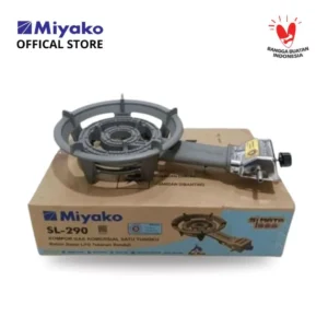 kompor gas komersil miyako sl290 1 tungku tekanan rendah garansi resmi original