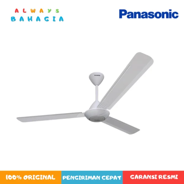 panasonic f ey1511 w | f ey1511 k kipas angin gantung ceiling fan 3 baling garansi resmi original