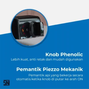 kompor gas commercial miyako ml288 tekanan rendah 1 tungku garansi resmi original