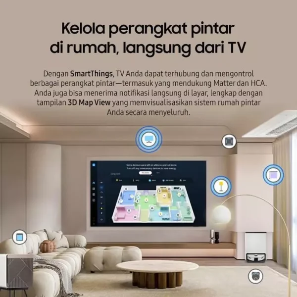 samsung 75 inch crystal uhd 4k u8000f smart tv ua75u8000fkxxd garansi resmi original