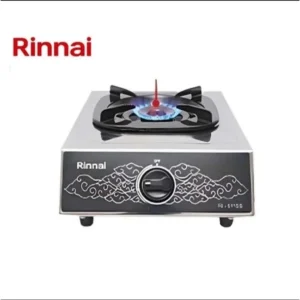 rinnai ri 511ss / kompor gas 1 tungku stainless steel garansi resmi original