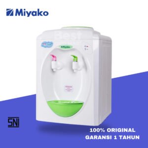 dispenser miyako top load wd289hc [hot and cool] white garansi resmi original