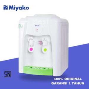 dispenser miyako wd290phc putih hijau hot cool garansi resmi original