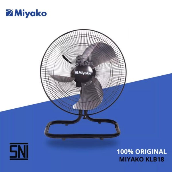 kipas angin miyako tornado fan klb18 kipas meja [18 inch] garansi resmi original
