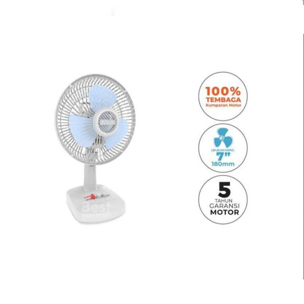 maspion desk fan / kipas meja 7inch f 18 de original garansi resmi