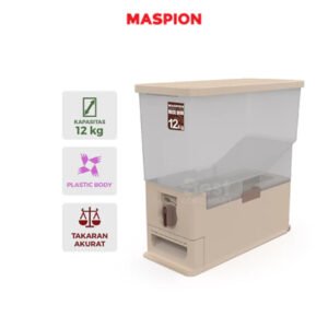 Maspion Rice Box Kotak Beras kapasitas 12 Kg MRD-12 Garansi Resmi Original