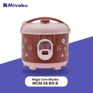 magic com miyako mcm18bhb nanoal berlian hitam rice cooker 1.8 liter 3in1 magic warmer plus garansi resmi original