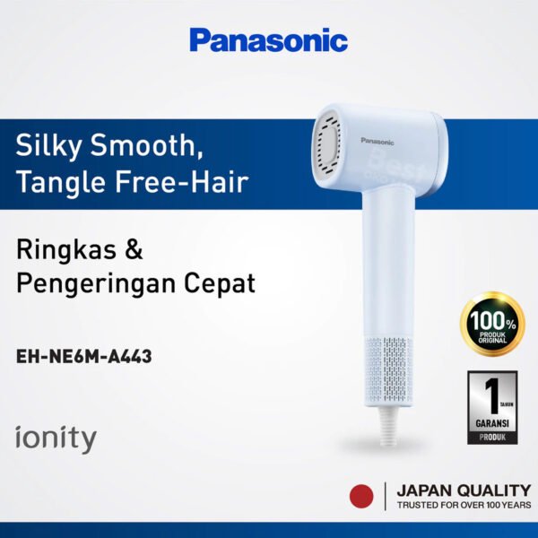 panasonic eh ne6m a443 hair dryer ionity / pengering rambut garansi original resmi