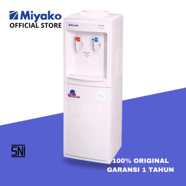 dispenser miyako wd700cp portable water hot & cool kompresor garansi resmi original