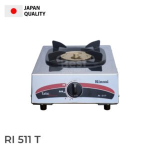 rinnai kompor gas 1 tungku rinnai ri 511 t garansi resmi original