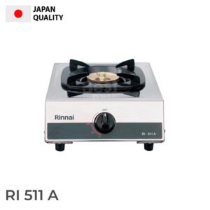 rinnai kompor gas 1 tungku ri 511 a garansi resmi original