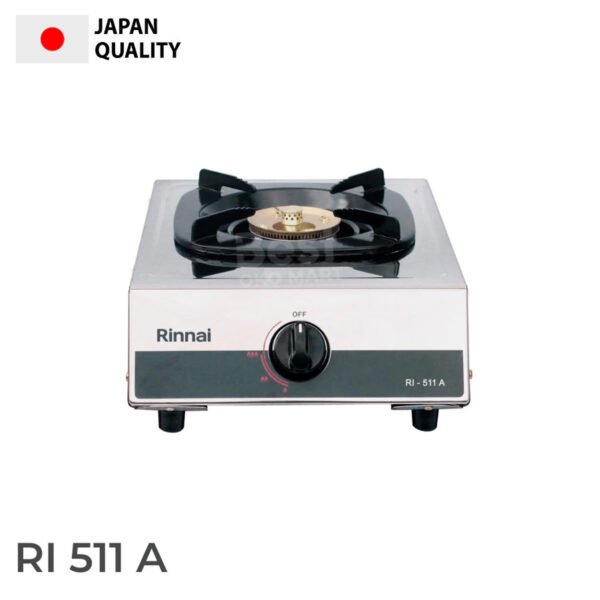 rinnai kompor gas 1 tungku ri 511 a garansi resmi original